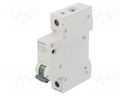Circuit breaker; 230/400VAC; Inom: 20A; Poles: 1; DIN; Charact: B