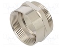 Threaded flange; PG29; brass; SKINDICHT® ZS; for cable glands