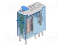 Relay: electromagnetic; DPDT; Ucoil: 24VDC; 8A/250VAC; 8A/30VDC
