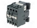 Contactor: 3-pole; NO x3; Auxiliary contacts: NO; 110VAC; 32A; 690V