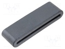 Ferrite: one-piece; 28AWG; 35Ω; A: 40mm; B: 12mm; C: 6.5mm; D: 35mm