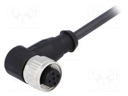 Plug; M12; PIN: 3; female; A code-DeviceNet / CANopen; 5m; cables