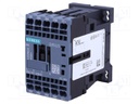 Contactor: 4-pole; NO x4; 24VDC; 10A; DIN,on panel; 3RH20; -25÷60°C