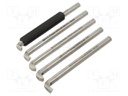 Tool accessories: reamer tool; Application: lathe; 5pcs.