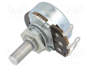Potentiometer: shaft; single turn; 1kΩ; 500mW; ±20%; soldered; 6mm