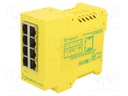 Switch Ethernet; unmanaged; Number of ports: 8; 5÷30VDC; RJ45; SW