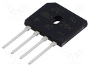 Bridge rectifier: single-phase; Urmax: 800V; If: 25A; Ifsm: 350A