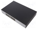 Switch Fast Ethernet; black; WAN:  RJ45; Number of ports: 16