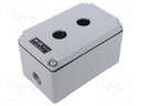 Enclosure: for remote controller; X: 92mm; Y: 152mm; Z: 86mm; IP65