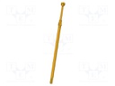 Needle-like test probe; Operational spring compression: 4.3mm