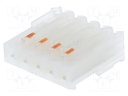 Plug; wire-board; female; PIN: 5; 3.96mm; IDC; for cable; MAS-CON