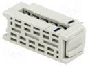 IDC transition; PIN: 10; IDC,THT; for ribbon cable; 1.27mm