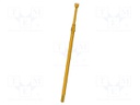 Needle-like test probe; Operational spring compression: 4.3mm