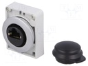 RJ45 socket; 30mm; RMQ-Titan; Ø30.5mm; IP20