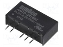 Converter: DC/DC; 1W; Uin: 21.6÷26.4V; Uout: 18VDC; Uout2: -18VDC