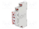 Module: current monitoring relay; AC current; 230VAC; DIN; SPDT