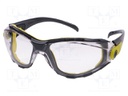 Safety spectacles; Lens: transparent; Classes: 1