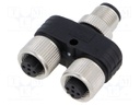 M12 adapter FY-M12B-05M-M12B-05F-T-0100