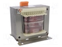 Transformer: mains; 600VA; 400VAC; 230V; Leads: terminal block