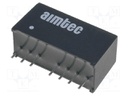 Converter: DC/DC; 1W; Uin: 36÷72VDC; Uout: 5VDC; Iout: 200mA; SIP8