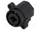 Socket; Jack 6,35mm + XLR; female; angled 90°; THT