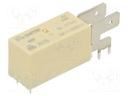 Relay: electromagnetic; SPDT; Ucoil: 12VDC; Icontacts max: 16A