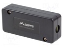 RJ45 module; black; Cat: 6; IDC,both sides; Enclos.mat: ABS