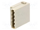 Connector: HDC; module; male; Han Modular; PIN: 5; screw terminal