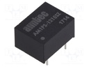 Converter: DC/DC; 1W; Uin: 10.8÷13.2V; 15VDC; Iout: 67mA; DIP8; 1.8g