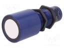 Sensor: ultrasonic; straight; Range: 0.3÷8m; analogue 4-20mA