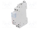 Contactor: 2-pole installation; NC x2; 230VAC; 25A; DIN; SM400