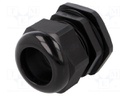 Cable gland; PG36; IP67; Mat: polyamide; black
