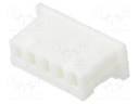 Plug; wire-board; female; 1.25mm; PIN: 5; w/o contacts; for cable
