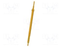 Test needle; Maksimum spring compression: 5mm; 3A; Contacts: CuBe
