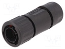 Connector: circular; Series: eco|mate Aquarius; plug; male; PIN: 4