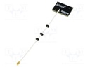 Antenna; WiFi; linear; 50Ω; 2.4÷2.5GHz; 23x16x1.6mm; -40÷85°C; IPEX