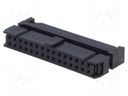 Plug; IDC; female; PIN: 30; IDC; for ribbon cable; 1.27mm