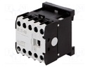 Contactor: 3-pole; NO x3; Auxiliary contacts: NO; 24VAC; 6.6A; DIN