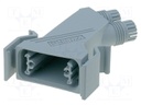 Enclosure: for D-Sub connectors; D-Sub 9pin,D-Sub HD 15pin