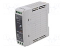 Power supply: switched-mode; for DIN rail; 31.2W; 24VDC; 1.3A
