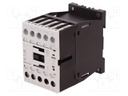 Contactor: 3-pole; NO x3; Auxiliary contacts: NC; 24VDC; 7A; DILM7