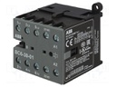Contactor: 3-pole; NO x3; Auxiliary contacts: NC; 12VDC; 6A; BC6