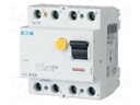 RCD breaker; Inom: 63A; Ires: 100mA; Max surge current: 250A; 400V