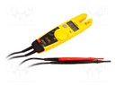 Tester: electrical; LCD (1000); VAC: 1÷1000V; VDC: 1÷1000V; IP52
