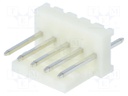 Socket; wire-board; male; PIN: 5; 2.54mm; THT; MAS-CON; tinned