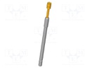 Test needle; Operational spring compression: 4mm; 5A; Ø: 2mm; 0.8N