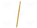 Test needle; Operational spring compression: 8mm; 5A; Ø: 1.8mm