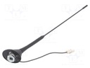 Antenna; car top; 0.4m; AM,FM; 0.2m; Rod inclination: constant