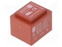 Transformer: encapsulated; 2VA; 230VAC; 24V; 24V; 42mA; 42mA