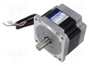 Motor: AC; 2-phase,bipolar,stepper; 100VAC; step 1,8°; 3.3Nm; 6A